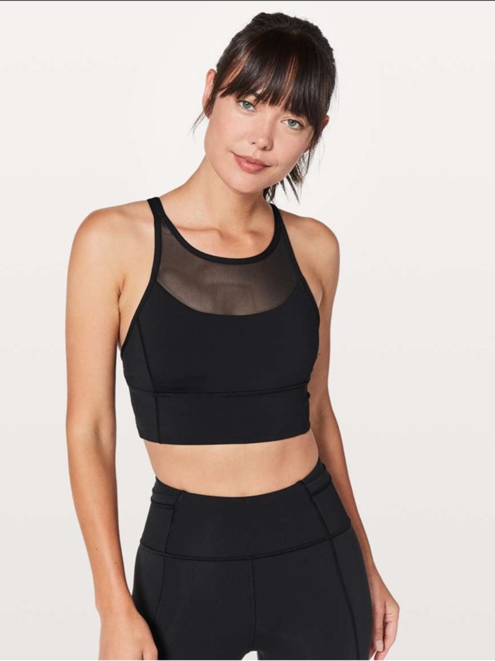 Lululemon Clip-in Long Line Sports Bra